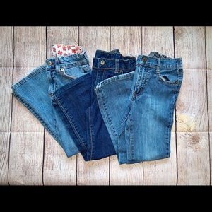 Girls Size 6 Jeans Bundle of 3